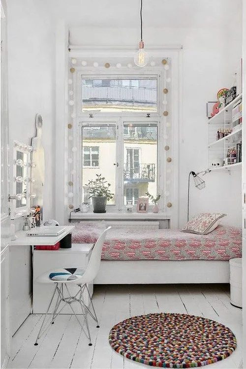 Grey and white sale small bedroom ideas